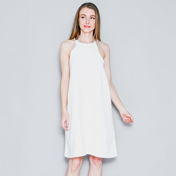 Elaine Hersby | Dresses | 5 Elaine Hersby White Juana Cutout